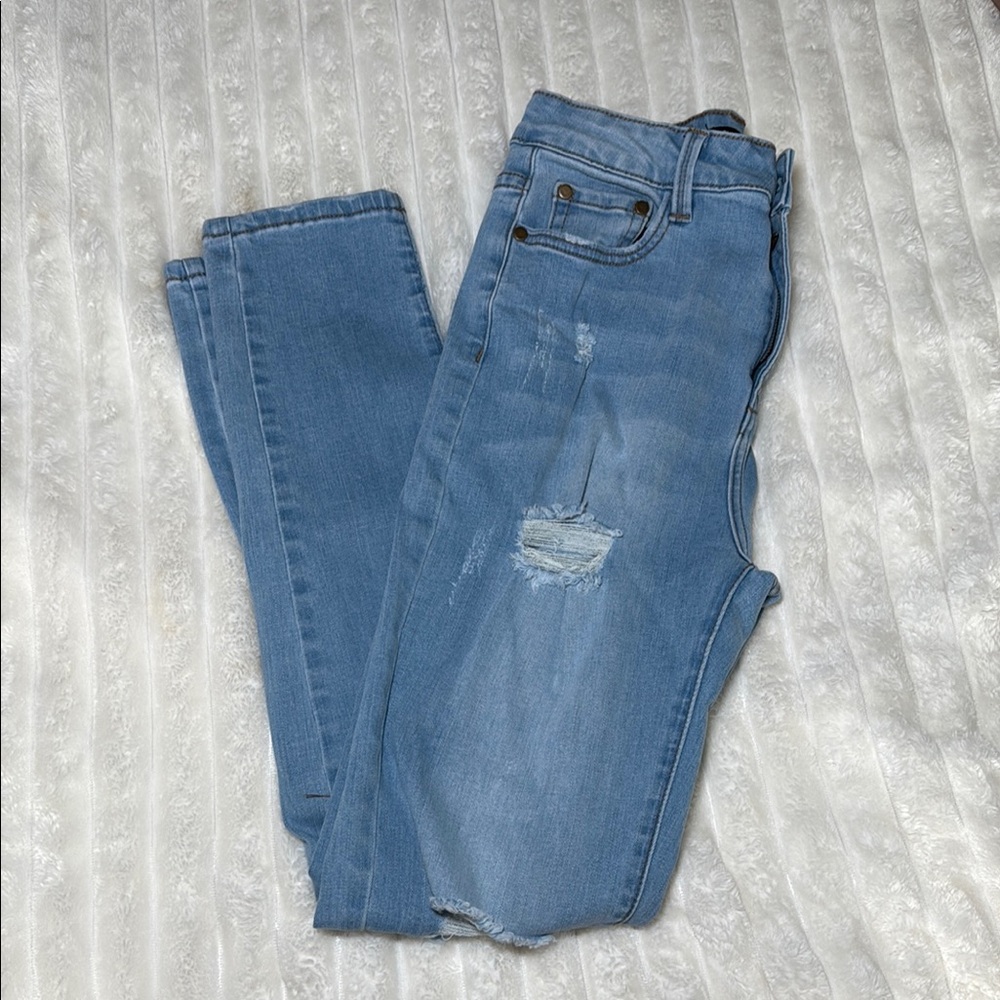 Classic Blue Skinny Jeans